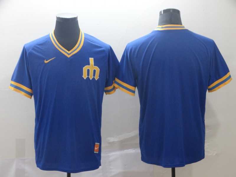 Mariners Blank Blue Throwback Jersey (1),We sell and wholesale Mariners Blank Blue Throwback Jersey (1) on line form chian!